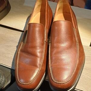 Coach Corbin Men's Rich Saddle Brown Leather Slip-Ons (13)